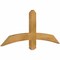 Ekena Millwork Bellingham Rough Sawn Timber Gable Bracket, Western Red Cedar, 48"W x 20"H x 2"D x 4"F, 10/12 Pitch GBW048X20X0204BEL00RWR - alternate 2